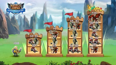 Capturas de tela do Battle Arena: Crush 'Em & Raid