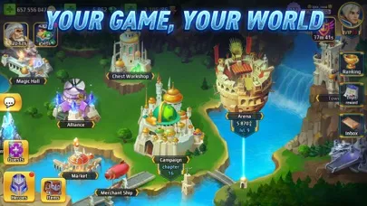 Capturas de tela do Battle Arena: Crush 'Em & Raid