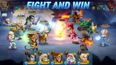 Capturas de tela do Battle Arena: Crush 'Em & Raid