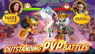 Capturas de tela do Battle Arena: Crush 'Em & Raid