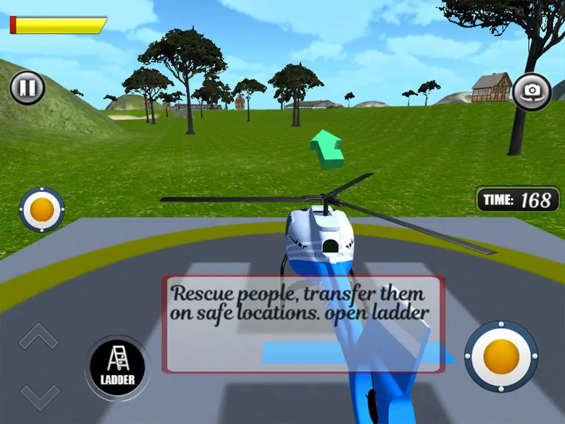 Captures d'écran de RC Helicopter Rescue Simulator iPad 