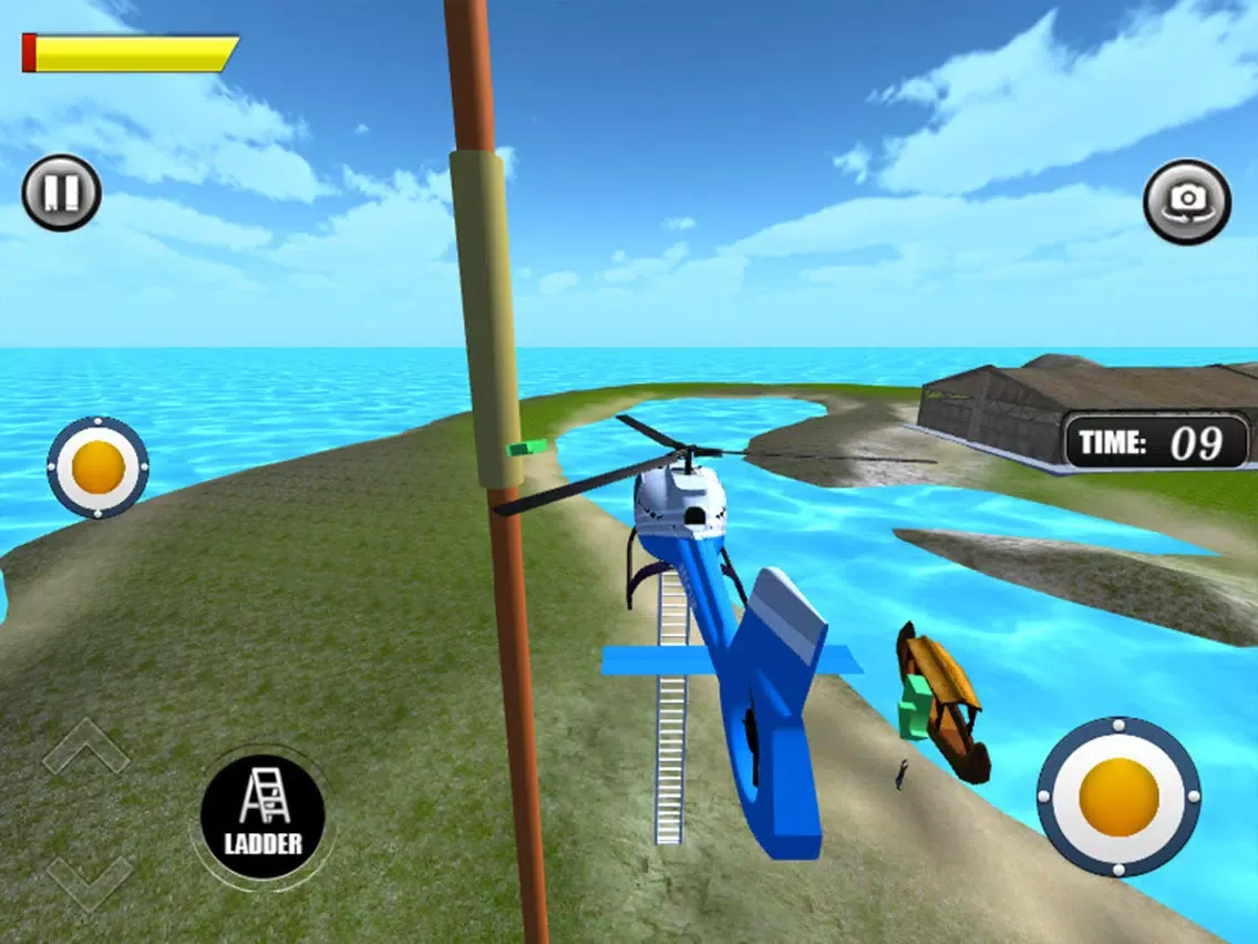 Captures d'écran de RC Helicopter Rescue Simulator iPad 
