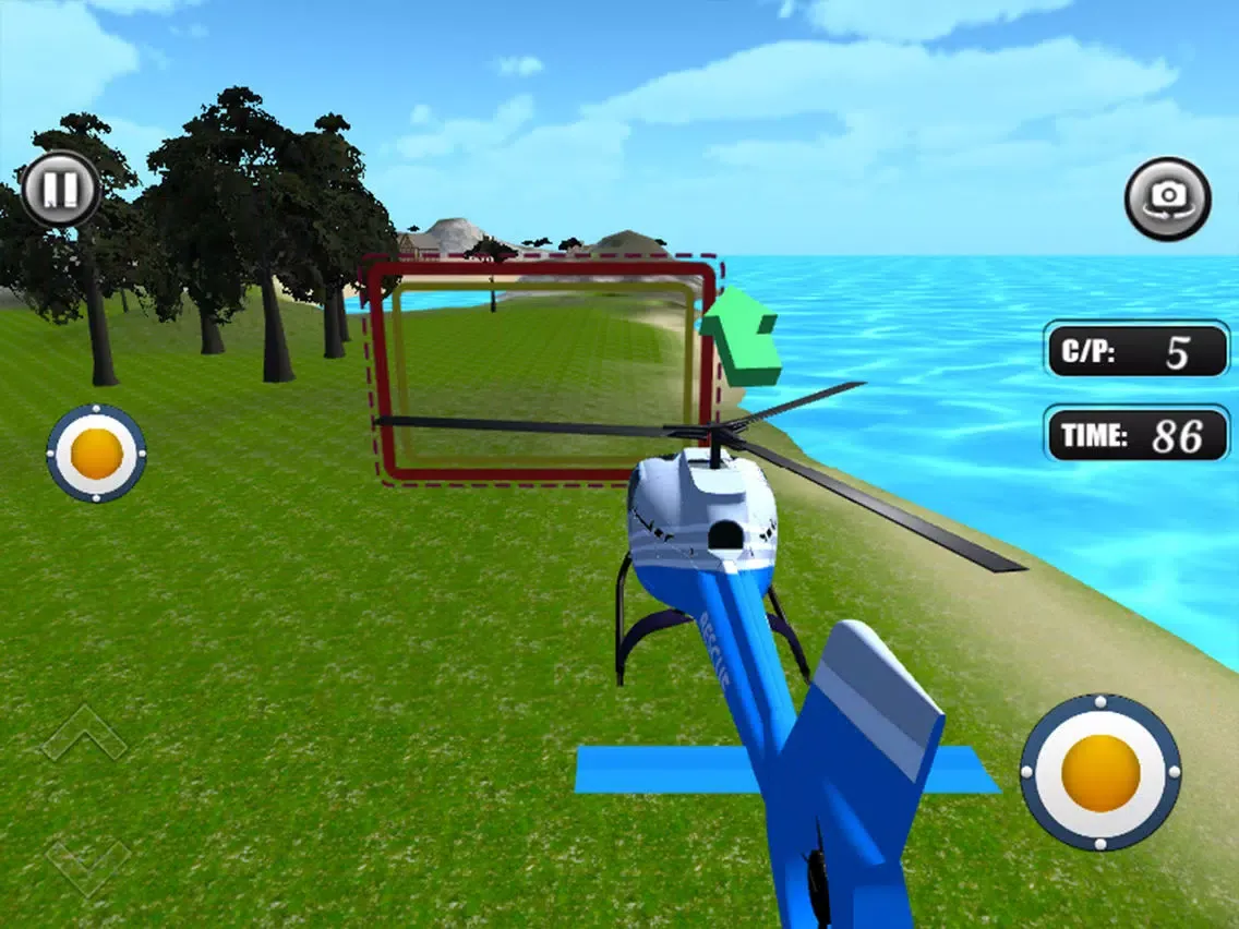 Captures d'écran de RC Helicopter Rescue Simulator iPad 