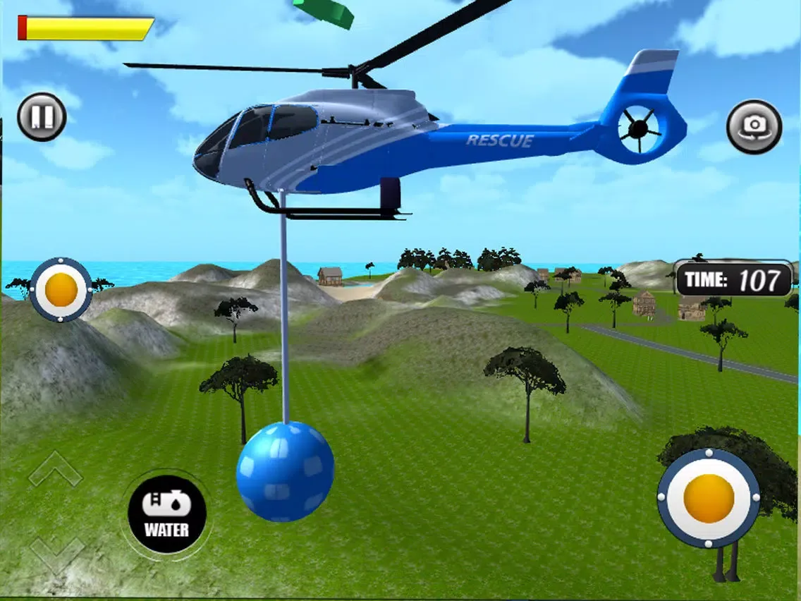 Captures d'écran de RC Helicopter Rescue Simulator iPad 
