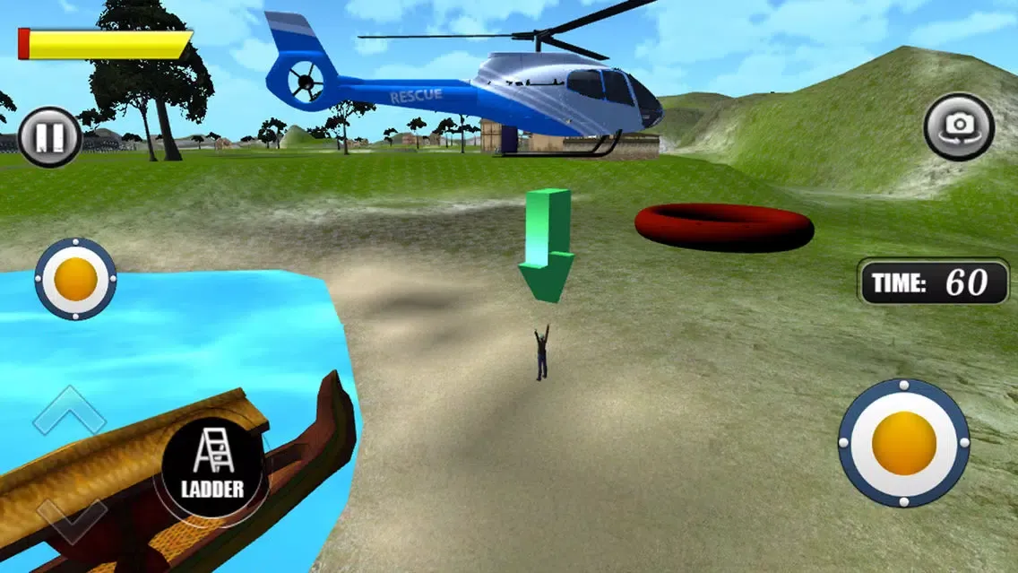 Captures d'écran de RC Helicopter Rescue Simulator