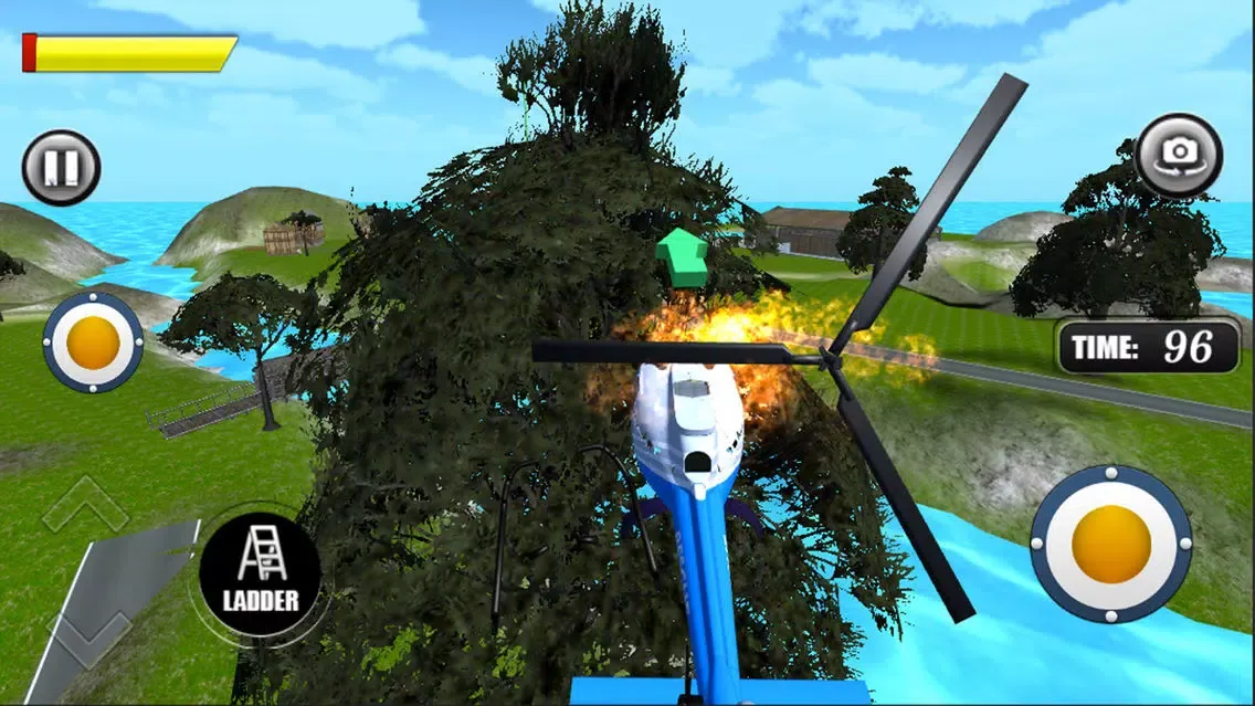 Captures d'écran de RC Helicopter Rescue Simulator