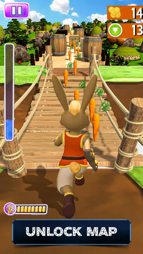 Cute Pet Bunny Running Games 2 Screenshots