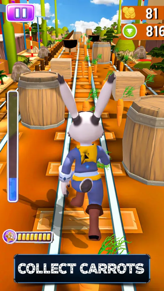 Cute Pet Bunny Running Games 2 Screenshots