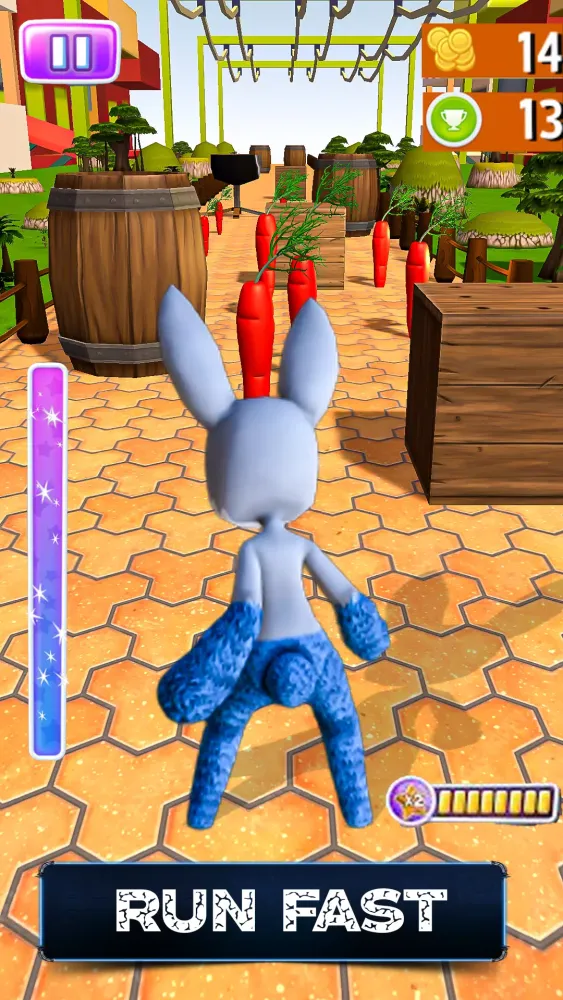 Cute Pet Bunny Running Games 2 Screenshots
