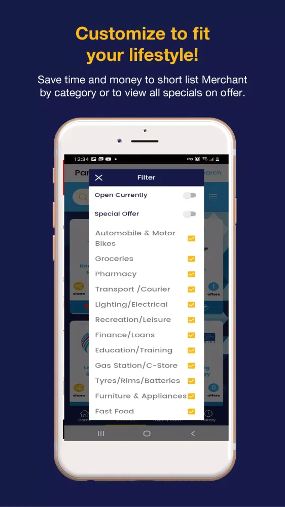 JSE Loyalty-Member App Screenshots
