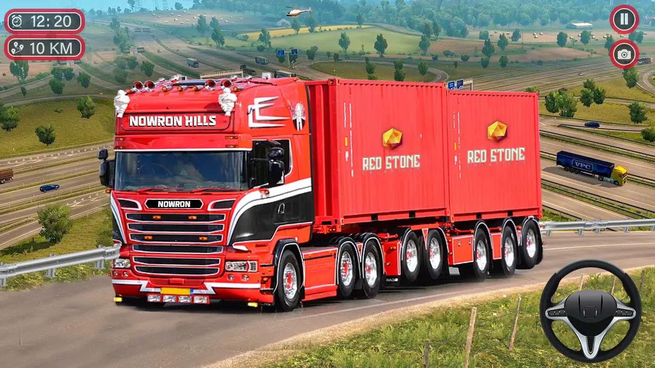 Tangkapan skrin Truck Simulator :Euro 3D Truck