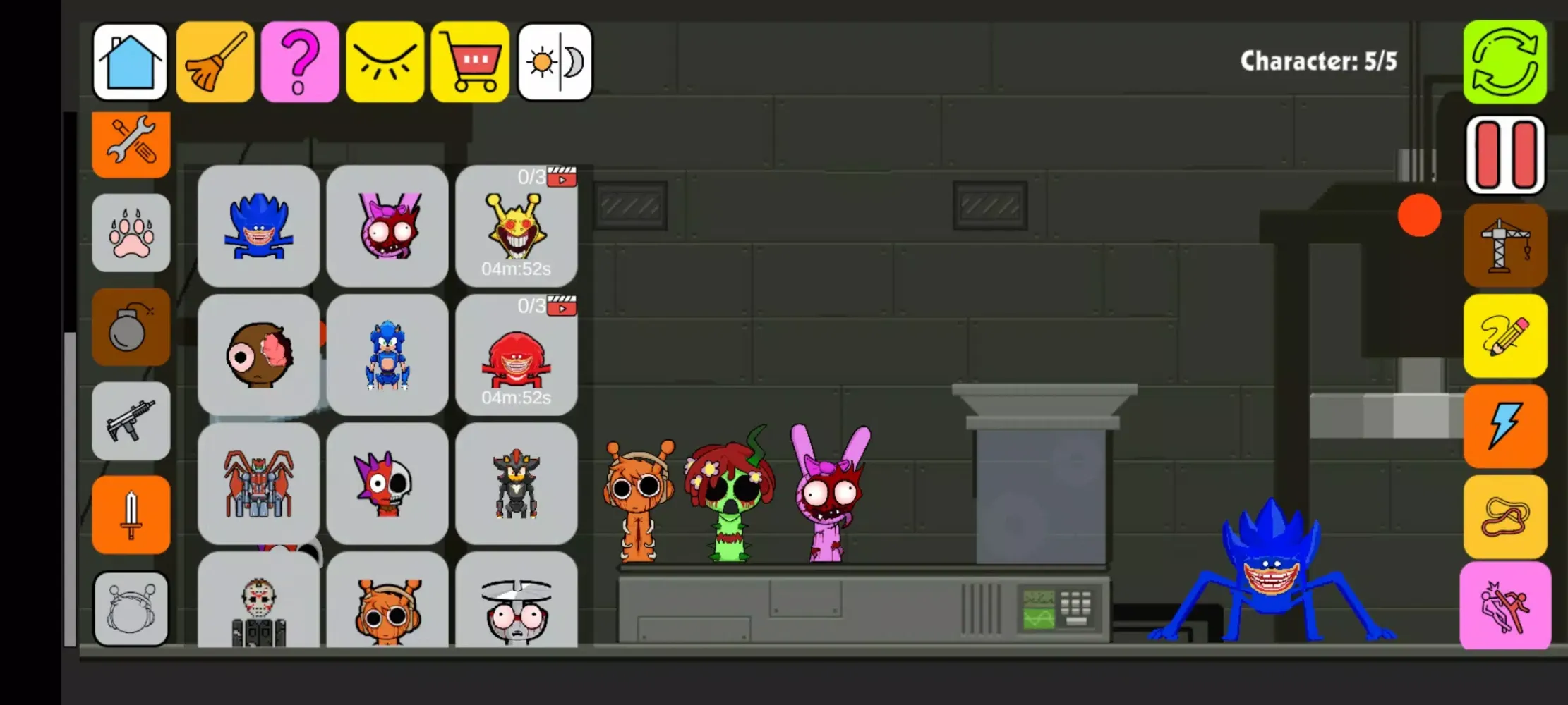 صور Ragdoll Sandbox: Sprunki
