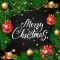 Christmas Photo frame, message