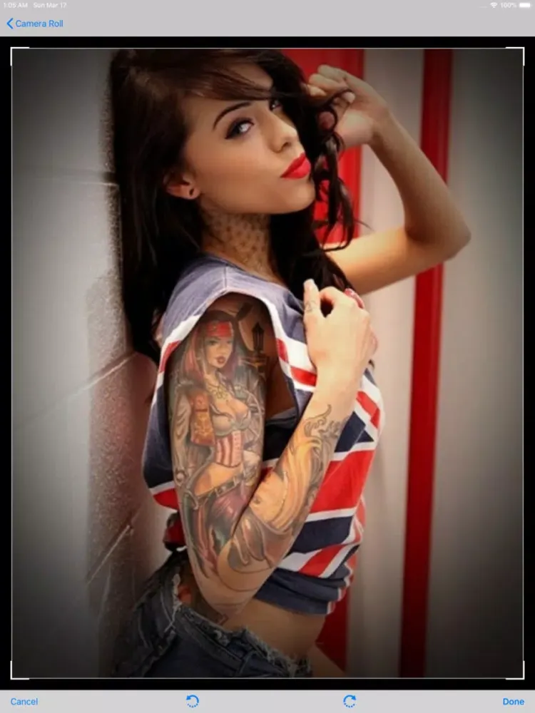 صور Tattoo on your photo iPad 