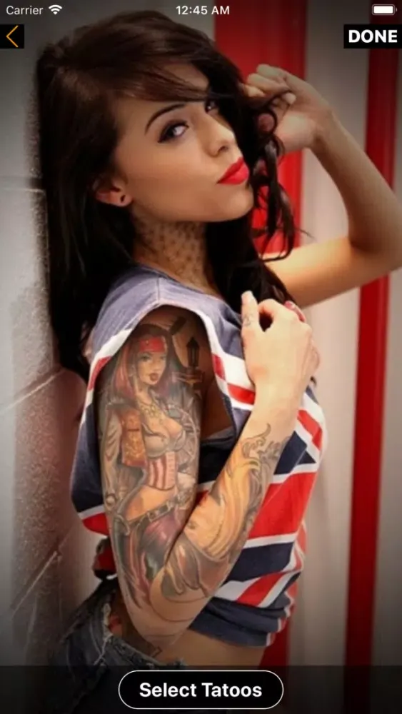 صور Tattoo on your photo