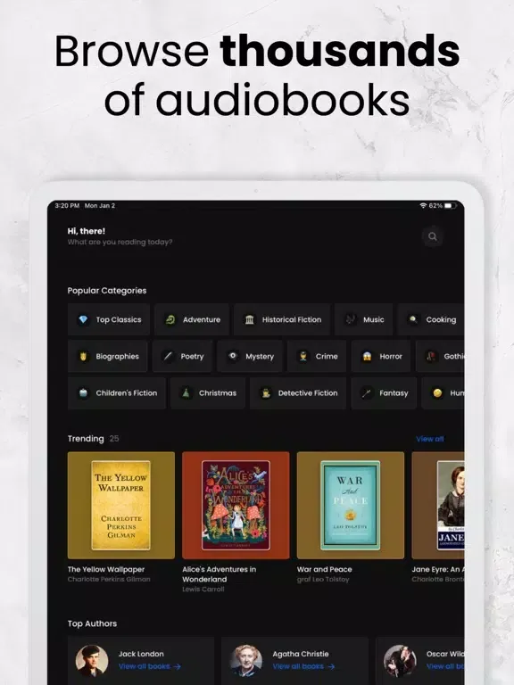 Novelo - audiobooks & ebooks iPad  سکرین شاٹس