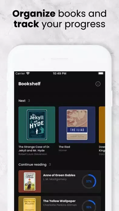 Novelo - audiobooks & ebooks سکرین شاٹس