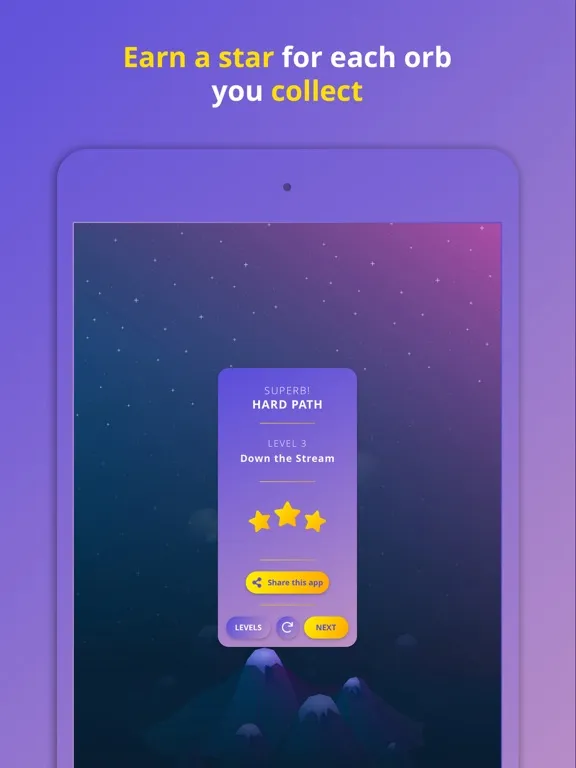 Captures d'écran de Reach the Star - ASMR Game iPad 