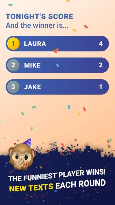 Screenshot di Who Dis? - Party Text Feud!