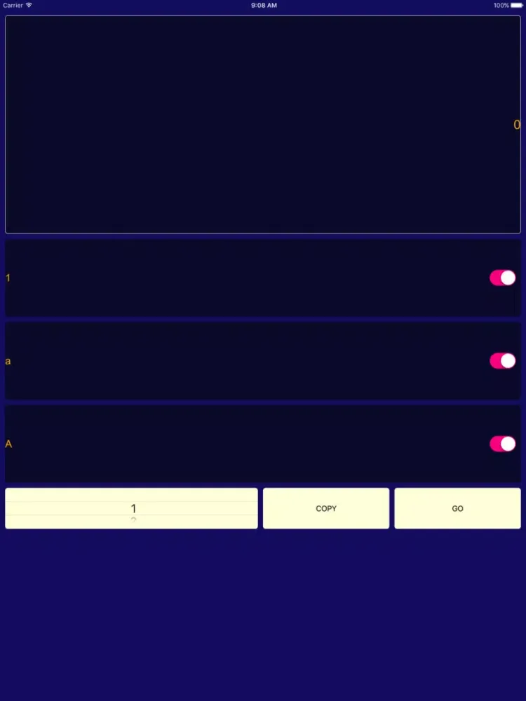 Password Maker （create automation） iPad  스크린샷