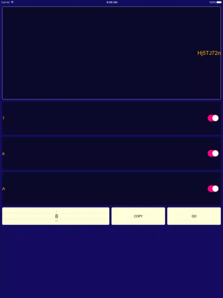 Password Maker （create automation） iPad  스크린샷