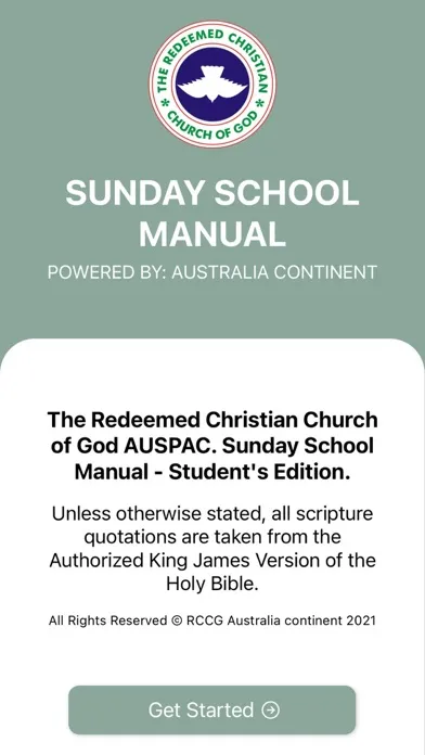 صور RCCG - Sunday School Manual