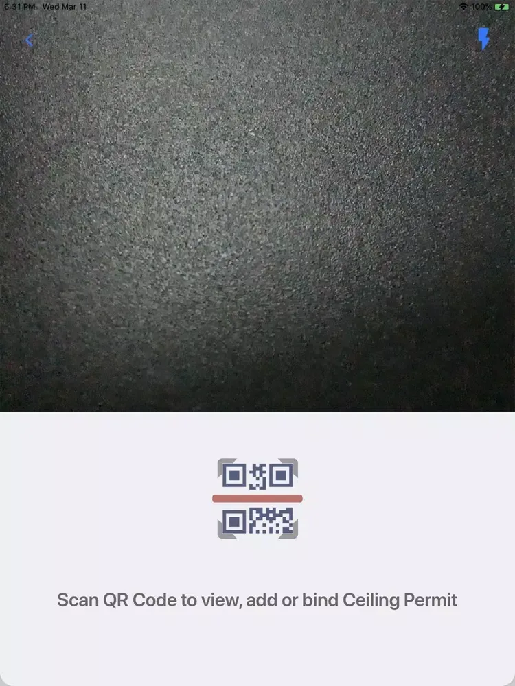 i95 Ceiling Permit Log iPad  Screenshots