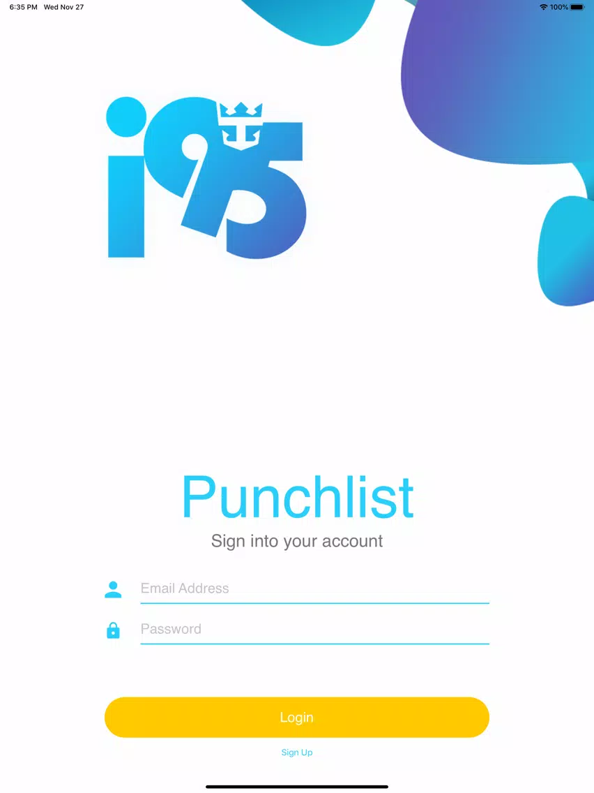 i95 Punch List iPad  Screenshots