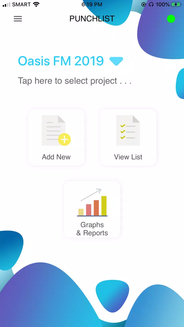 i95 Punch List Screenshots
