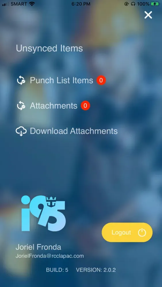 i95 Punch List स्क्रीनशॉट
