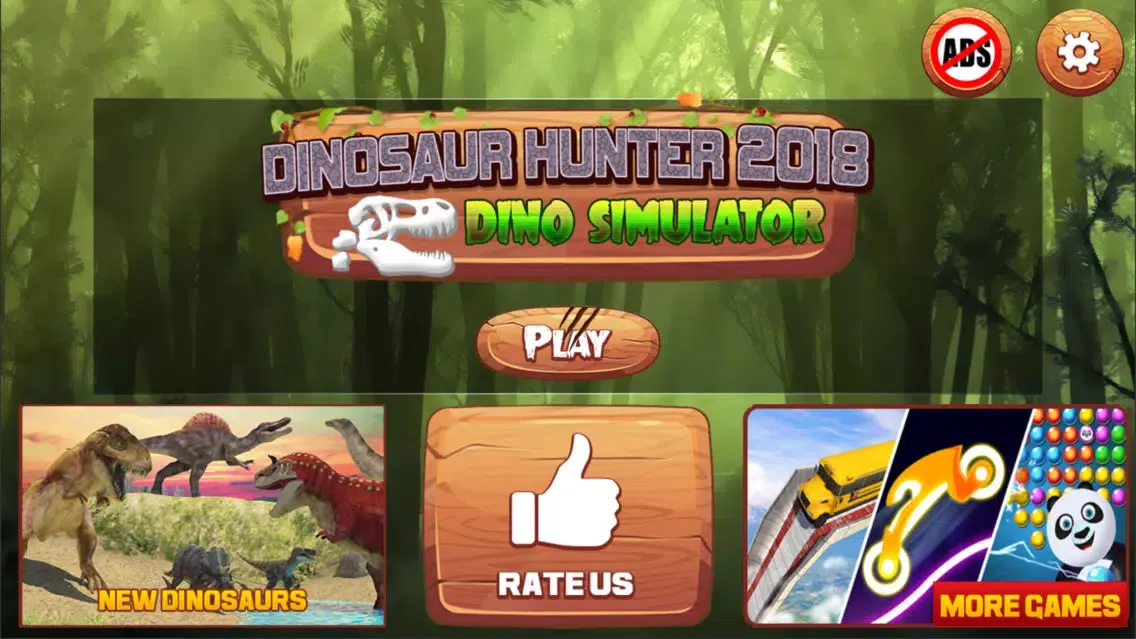 Zrzuty ekranu Dinosaur Hunter 2018