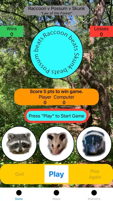 Raccoon-Possum-Skunk Screenshots