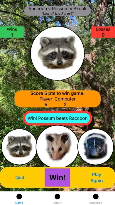 Raccoon-Possum-Skunk Screenshots
