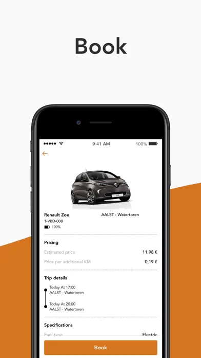 Zrzuty ekranu SHARE Mobility