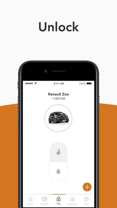 Zrzuty ekranu SHARE Mobility