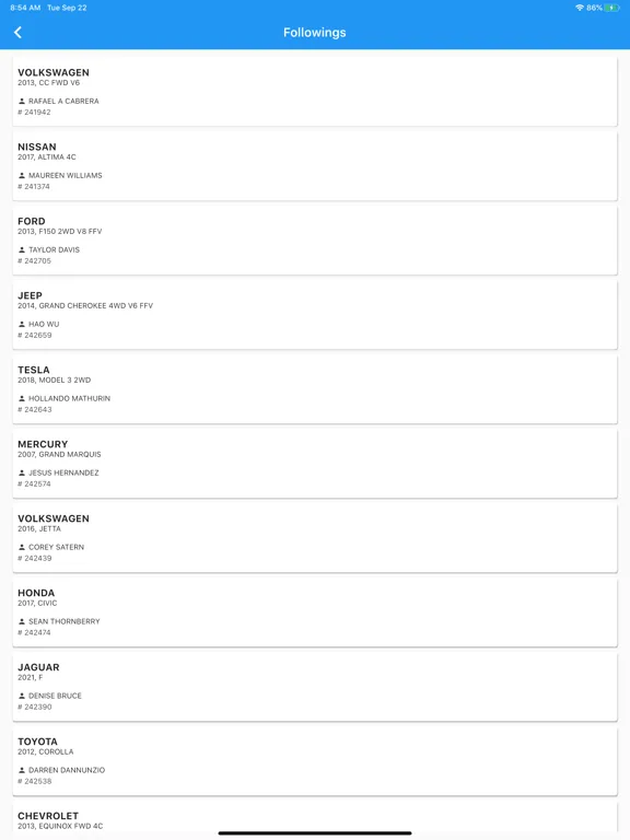 AutoBuy Appraisal iPad  스크린샷