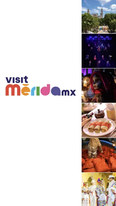 Capturas de tela do Visit Mérida MX