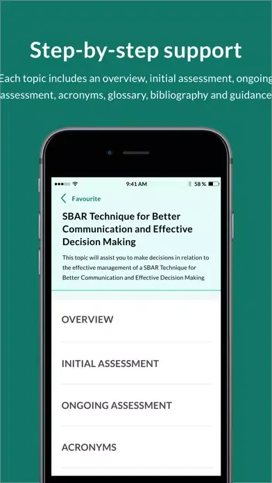 RCNi Decision Support Screenshots