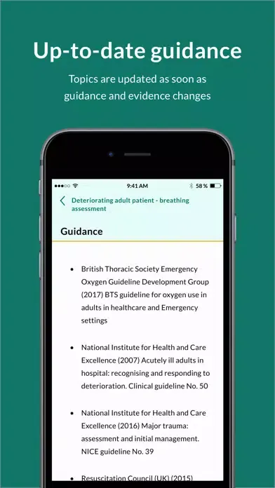 RCNi Decision Support Screenshots