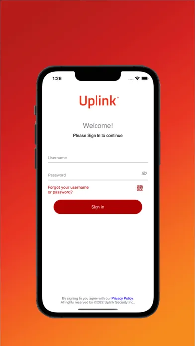 Capturas de pantalla de Uplink Security