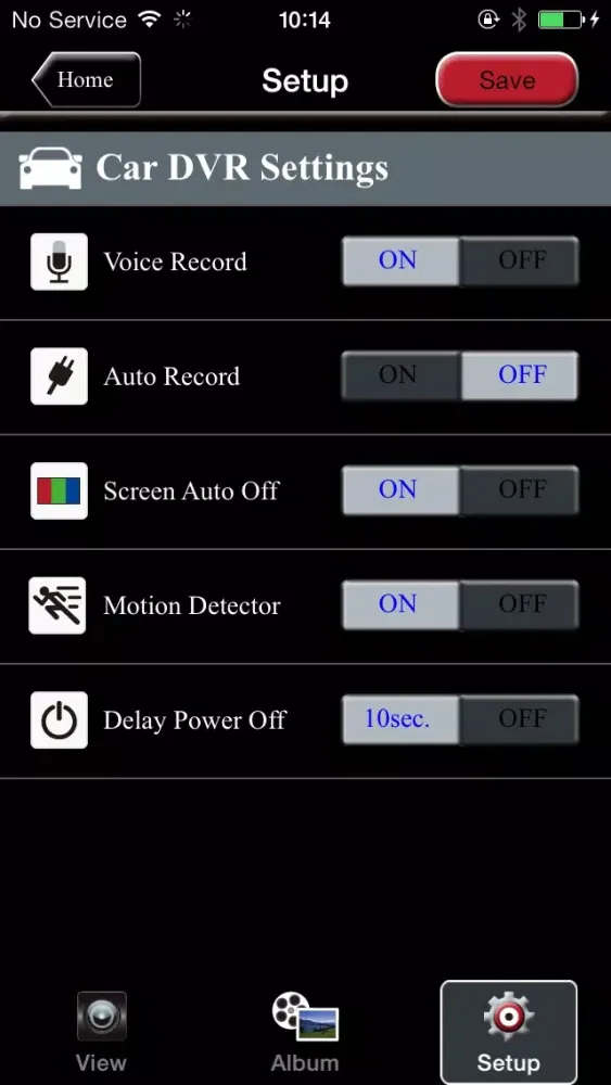 Rollei CarDVR 200/210 WiFi应用截图