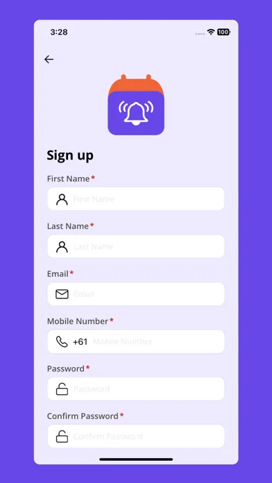 Ảnh chụp màn hình của Renewal Reminder App