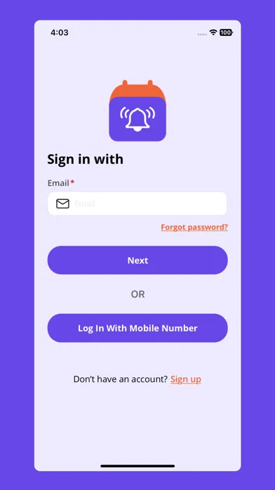 Ảnh chụp màn hình của Renewal Reminder App