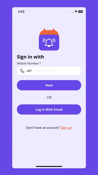 Ảnh chụp màn hình của Renewal Reminder App