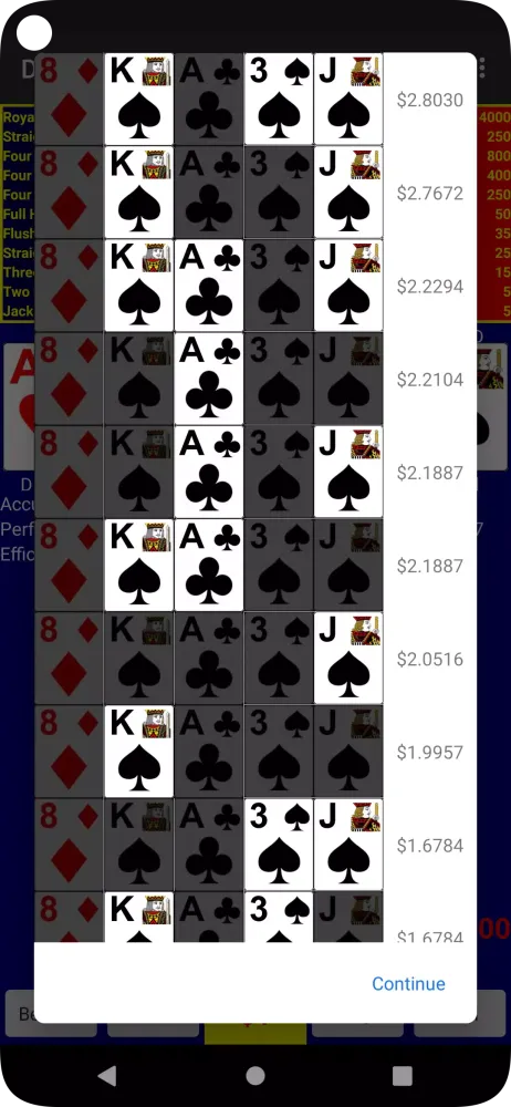Video Poker - Double Bonus应用截图
