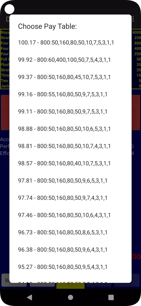 Video Poker - Double Bonus应用截图
