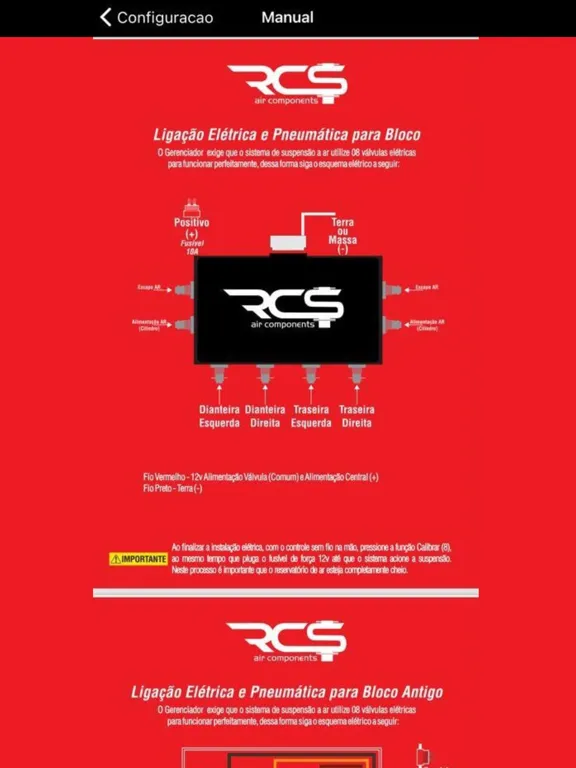 RCS Air Components iPad  Screenshots