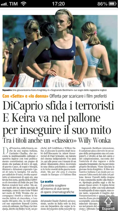 Corriere della Sera - Digital Edition per iPhone应用截图