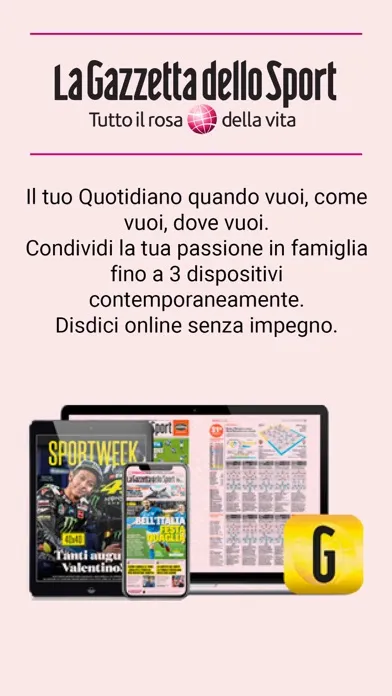 Capturas de pantalla de Gazzetta Reader