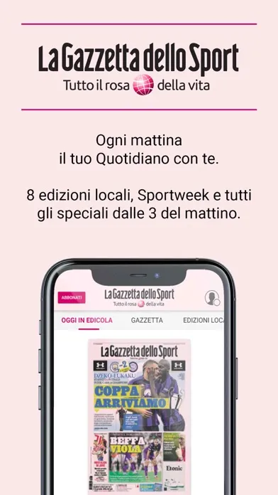 Capturas de pantalla de Gazzetta Reader